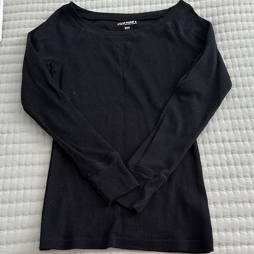 Old Navy Waffle Long Sleeve Shirt